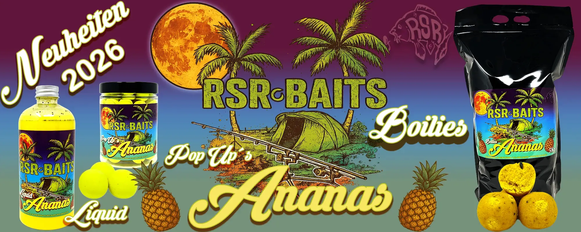 Ananas-Boilies-RSR-Baits-Neu
