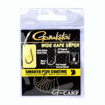 Gamakatsu G Carp Wide Gape Super Size 4