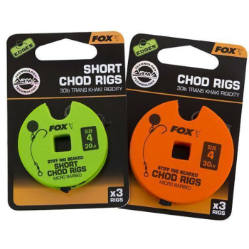 Fox Edges Chod Rigs - Short Größe 4 / 30 lb