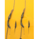 Fertiges Karpfen Rig mit Line Aligner und Haarmontage