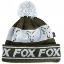 Fox Collection Fleece Lined Bobble Bommelmütze
