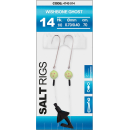 SPRO Salt Rig 14 Wishbone Ghost Meeresvorfach mit 2 Haken