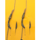 Fertiges Karpfen Rig mit Line Aligner und Haarmontage