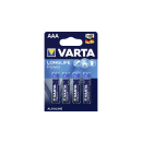 Varta Longlife AAA Batterien 4 Stück