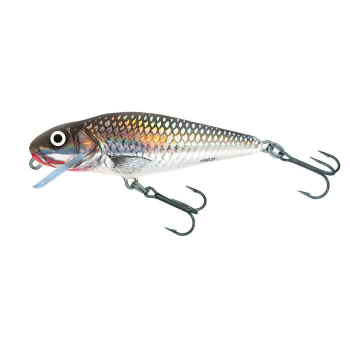 Salmo Perch 8 Holo Grey Shiner - Floating