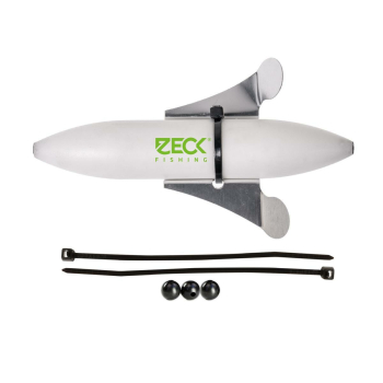 Zeck Fishing Propeller U-Float Solid White 10g