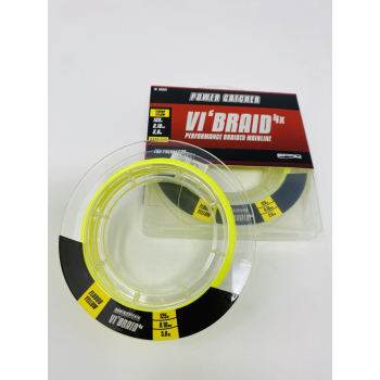 Spro Power Catcher VI´Braid Fluoro Yellow 125m 0.22mm - 13.0 Kg