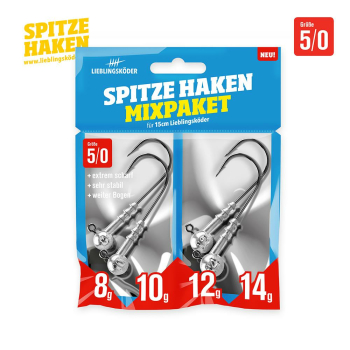 Lieblingsköder Spitze Haken 5/0 Mixpaket