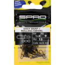 Mattschwarzer Easy Snap Karabiner von SPRO