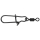 SPRO Matte Black Easy Snap mit Rolling Swivel
