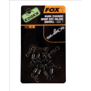 Fox Edges Kwick Change Drop Off Inline Swivel Size 7 /  8 Stk.