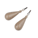 SPRO Tungsten Dropshot-Gewichte mit Clip für Fluorocarbon-Vorfach