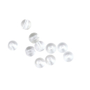 Spro Round Smooth Glass Beads Clear Diamont