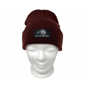 RSR-Baits Beanie - Blankmaster Edition Weinrot