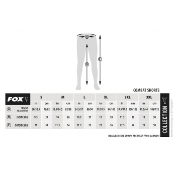 Fox Jogger Shorts Camo/Khaki XL