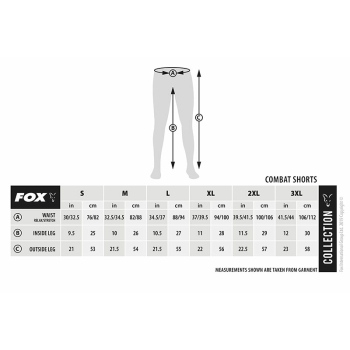 Fox Jogger Shorts Camo/Khaki XXL
