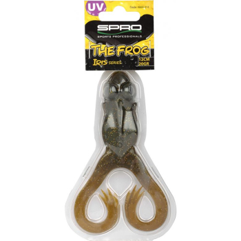 SPRO Iris The Frog 12cm 20g Brown Gummifrosch