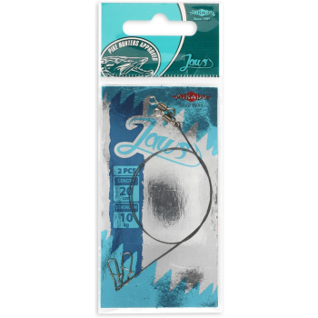 Mikado Jaws Wolfram Leader Extra Light 2 Stück 25cm - 2.5Kg