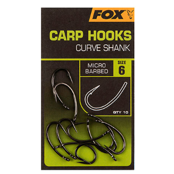 Fox Carp Hooks - Curve Shank Gr. 4