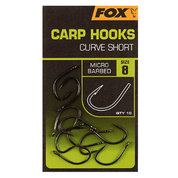 Fox Carp Hooks - Curve Shank Short Gr. 6