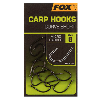 Fox Carp Hooks - Curve Shank Short Gr. 8