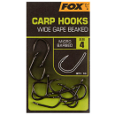 Fox Carp Hooks - Wide Gape Beaked Gr. 4