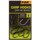 Fox Carp Hooks - Stiff Rig Beaked