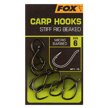 Fox Carp Hooks - Stiff Rig Beaked Gr. 4