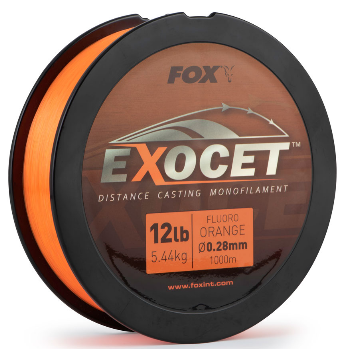 Fox Exocet Fluoro Orange Mono 0,30mm - 1000m