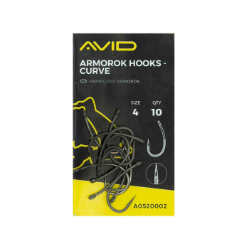Avid Armorok Hooks - Curve Size 4