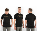 Fox T-Shirt Raglan Black/Camo