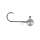 Mikado JAWS Classic Rundkopf Jigkopf mit Bait Holder