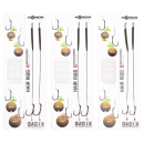 Fertig gebundene Karpfen Rigs Boilie Wafter