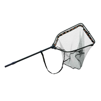 Zeck Fishing Folding Rubber Landing Net M klappbarer Kescher mit Teleskopstiel