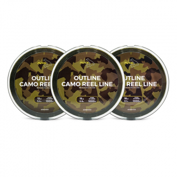 Avid Outline Camo Reel Line 1000m 0,31mm - 5,4Kg