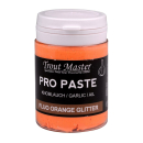 Trout Master Pro Paste Knoblauch - Fluo Orange Glitter