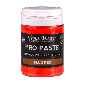 Trout Master Pro Paste Knoblauch - Fluo Red