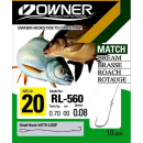 Owner Match RL-560 – gebundene Stipp- & Rotaugenhaken