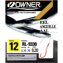 Owner RL9330 Aalhaken Rot Gebunden Gr. 6 - 0,30mm