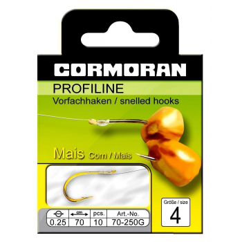 Cormoran Profiline Maishaken Gebunden Gr. 4 - 0,25mm