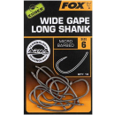Fox Edges Wide Gape Long Shank - Size 4