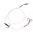 SPRO HD Baitfish Rig 18kg 35cm – Köderfischsystem mit 2 Drillingen Gr.2