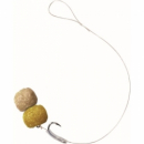 Balzer Method Feeder Fertighaken Boilie - / Pellet Hair Rig mit Spiess ( 8 mm )   Size 8 / 0,25 mm