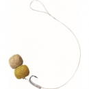 Balzer Method Feeder Fertighaken - Boilie Rig mit Spiess Gr. 8 / 0,25 mm