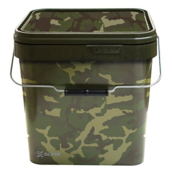 Sonik Camo Square Bucket 10 Liter