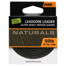 Fox Naturals Leadcore 25m 50lb /22.7kg