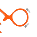 Delphin Reflex Lösezange gebogen