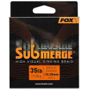 Fox Submerge Orange Sinking Braid 600m 0.20mm