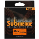 Submerge Orange Sinking Braid x 600m - 0.20mm
