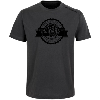 RSR-Baits Promoshirt - Black on Grey Gr. S